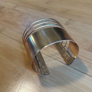 Liv Oliver Gold Cuff Bracelet NEW